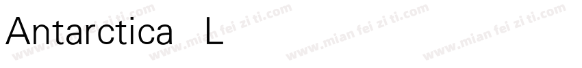 Antarctica Light字体转换